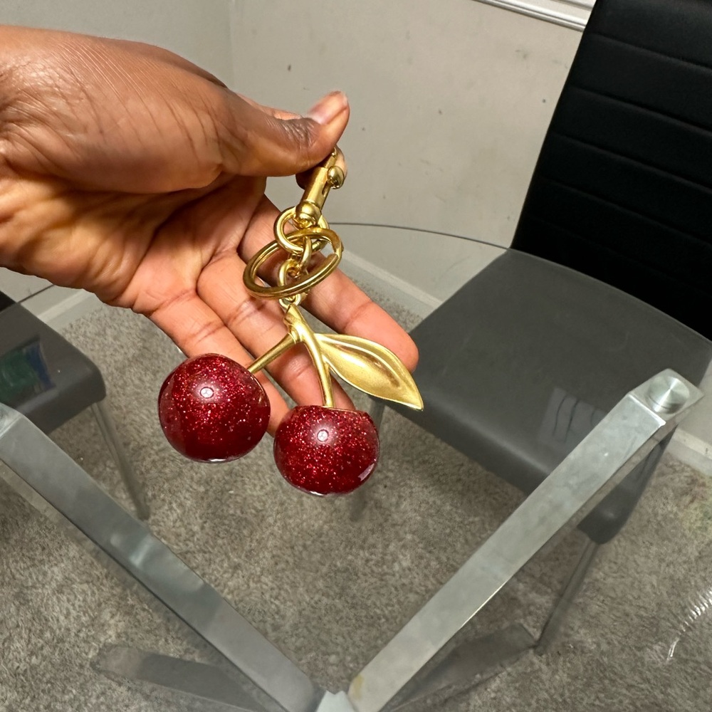 CHERRIES KEYCHAIN AND BAG ACCESSORY